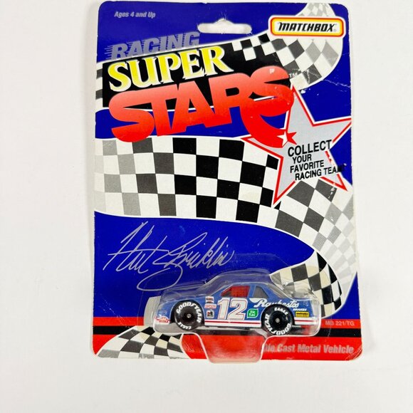 Matchbox 1:64 Super Stars Racing Cars #42 Kyle Petty #12 Hut Stricklin Nascar - Picture 6 of 9